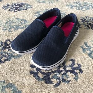Champion Memory Foam Slip On Sneakers- Navy 8.5